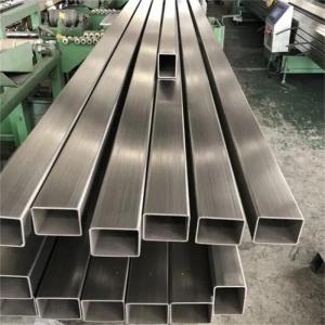China ASTM TIG 201 Stainless Steel Square Tube 240G Polished With 1.0 Thickness wholesale