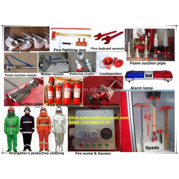 SINOTRUK Fire Service Truck 4x2 12000l Water Foam Tank Truck Single Cabin