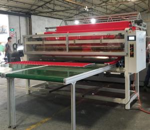 2.4 Meters Panel Cutting Machine , Textile Automatic Panel Cutter Used With Quilting Machine