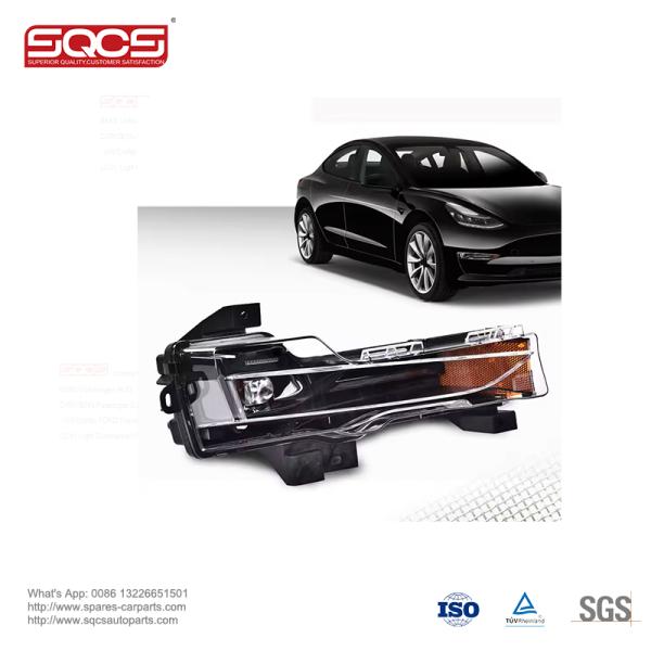 SQCS Fog Light Lamp for TESLA Model 3 Y 2017-2021 1077391-00-E 1077392-00-E Excellent