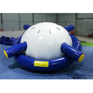 China Lake Sea Inflatable Water Games Saturn Rocker PVC 0.9 Mm Tarpaulin Material on sale
