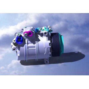 China Vehicle Electric  Piston Air Conditioning Compressor on sale