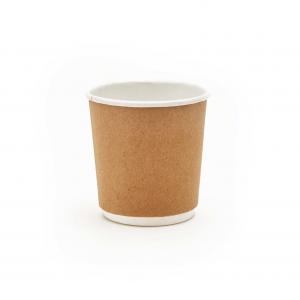 China Double Wall Paper Disposable Cup 8OZ Hot Coffee Takeaway Cup wholesale