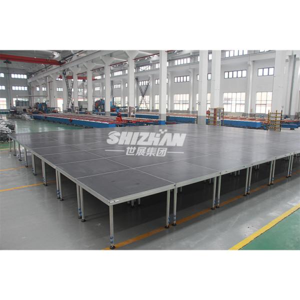 TUV Aluminum Stage Platforms Lightweight Durable Movable Easy Install Assembly Folding