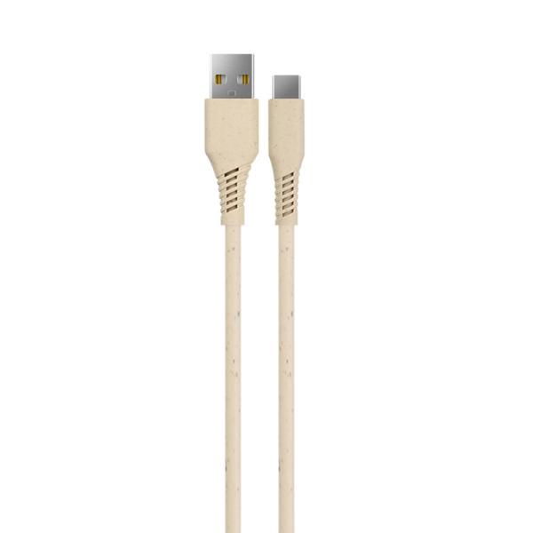 OEM Supported Pastel Green Speckled USB To Type-C Data Cable for Data Transfer