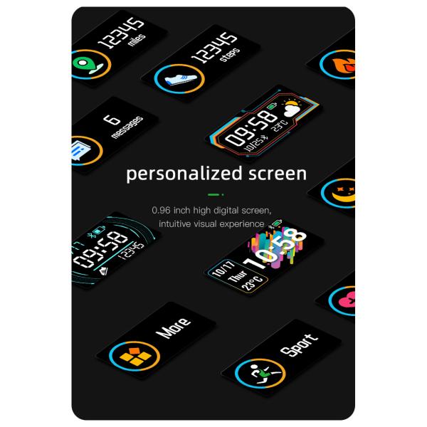 2021 HAZEL RFID NFC High Bracelet Factory Smart Bracelet For Samsung Fibit Apple Xiaomi Watch