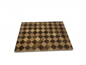China Customized Spliced Sustainable Cutting Board Rubber Wood And Acacia Wood Material wholesale