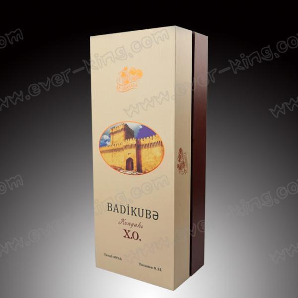 Luxury Custom Made Rigid Cardboard Paper Wine Boxes Packaging