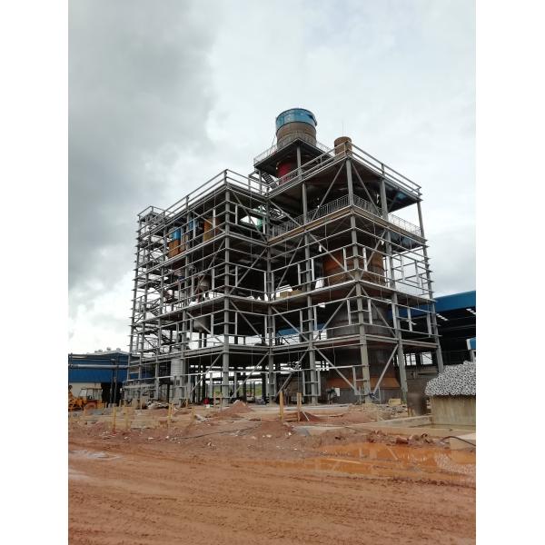 Multiple Floor Prefabricated Steel Buildings Galvanized Surface Treatment Gr50