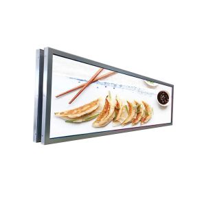 China LCD Double Sides Ceiling Mounted Advertising Window Display Android7.1 on sale