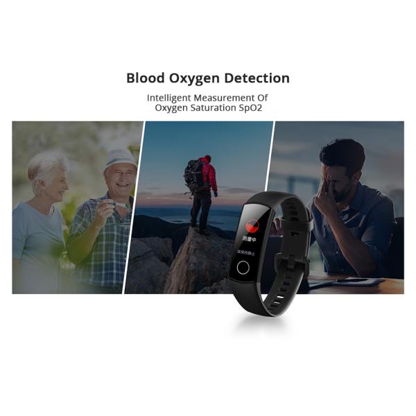 Huawei HONOR Band 5 Smart Watch Magic Color Touch Screen Swim Stroke Detect Heart Rate Sleep Nap Band Honor 5