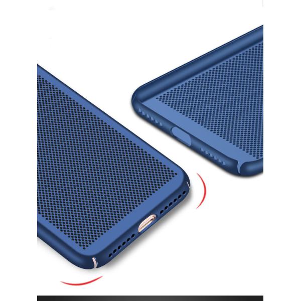 Breathable Heat dissipation hard pc mesh net mobile phone case for iphone X back cover