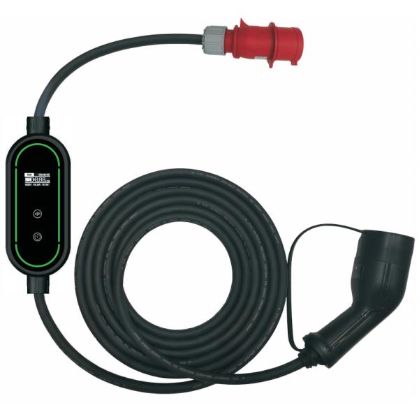 8A10A13A16A Home charger AC 11KW Mode 2 portable EV charger