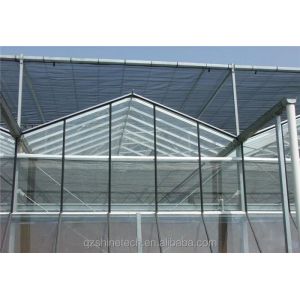 Shine Tech Automated Greenhouse Glass House Instruction Super Strong Resistance