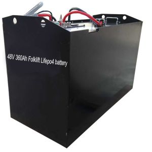 China Deep Cycle 360Ah 48V LiFePO4 Battery For Forklift on sale