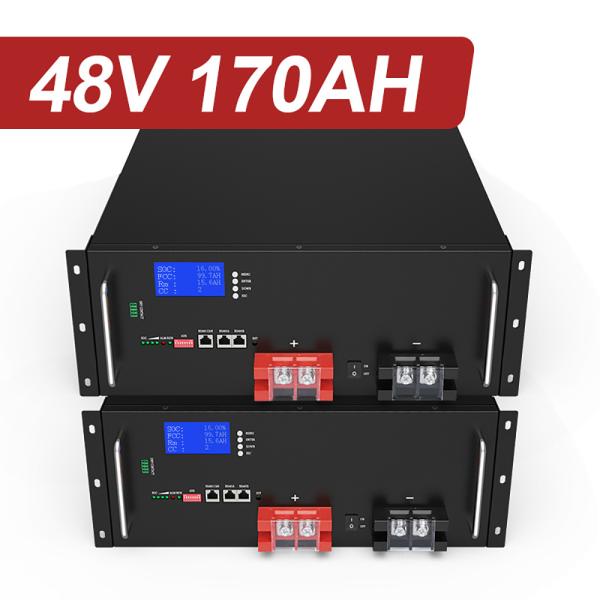High Voltage High Efficiency Solar Energy Storage Lithium Ion Battery Price LiFePO4 Battery 48V 100Ah 170Ah