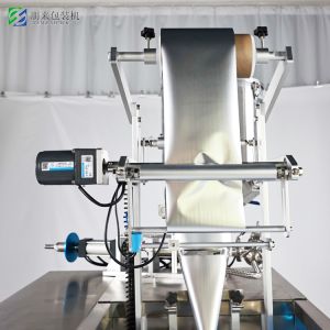 Automatic Single Lane Vffs Packaging Machine For Irregular Shaped Liquid Sachet