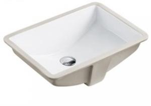 China Squared Shape Undermount Bathroom Sinks For Granite Countertops wholesale