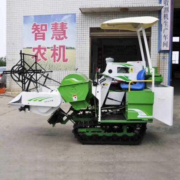 CE Standard Mini Harvester Kubota Rice Harvester With Double Cutters