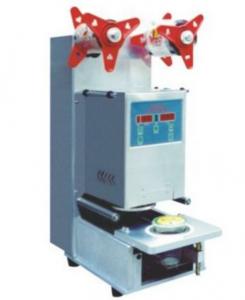 China House Use Bubble Tea Machine Manual / Semi - Auto Plastic Cup Sealing Machine 95mm wholesale