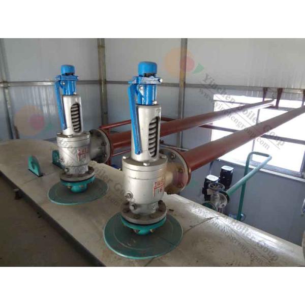 30-1300hp Industrial Gas Fired Boilers / Textile Industry Horizontal Steam Boiler