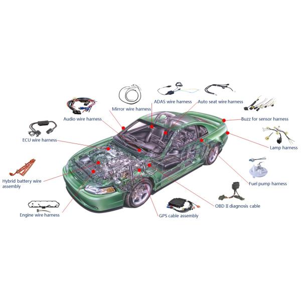 Dutsch 4 Pos DT06-4S Over Molded Single Ended Cable Assembly Waterproof