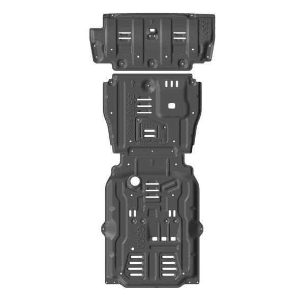 5mm Thickness Magnesium Alloy Skid Plate for Mercedes Benz G500 Engine Protection