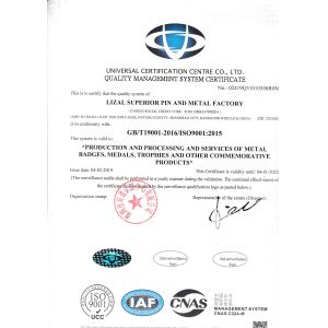 Jiangxi Sanjia Crafts & Gifts Co., Ltd Certifications