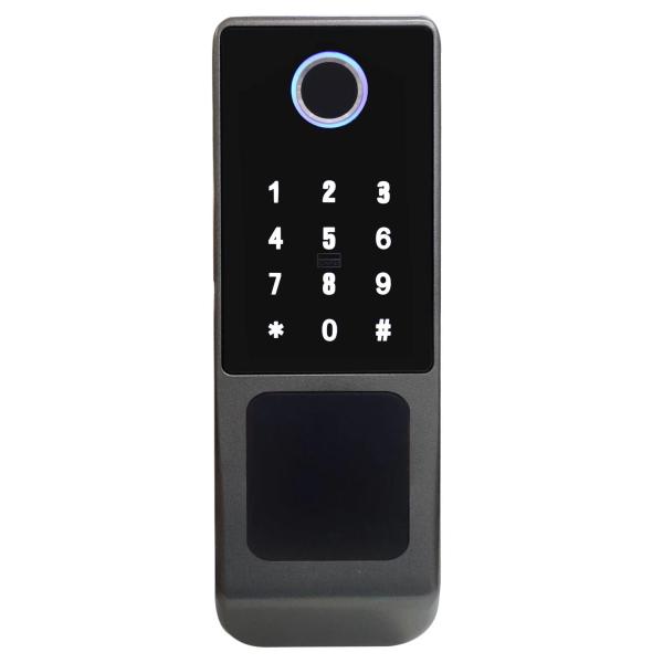 Qleung S812-4 Digital Waterproof Fingerprint Password Card TTlock App Remote Unlock Smart Home Door Lock