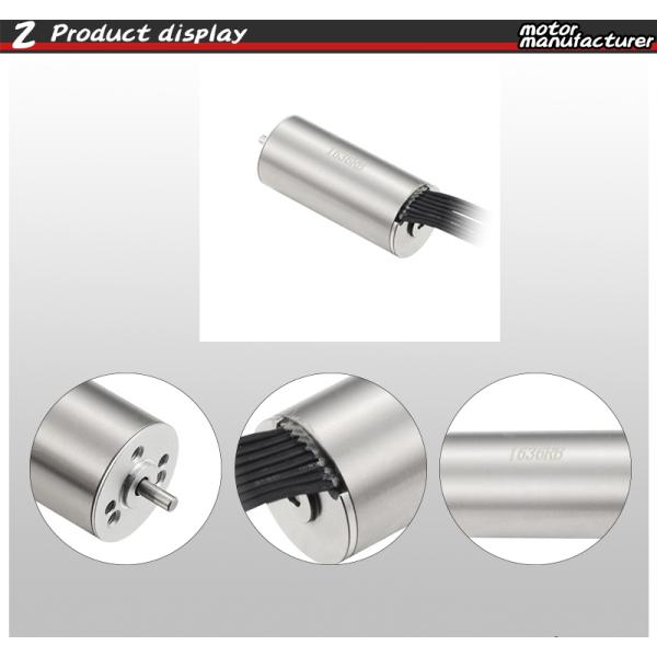 Faradyi 1636 Model 12V 5800Rpm Micro Electric Motor Magnet Dc Coreless Motor For Electric Tools Robots Industrial Automation