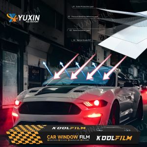 China PET Material 1ply Primary Film Strong Adhesive Window Tint Film wholesale