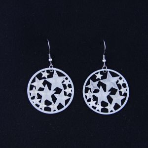 China Fashion High Quality Ladies Women Girls Stainless Steel Earrings LEF111 wholesale