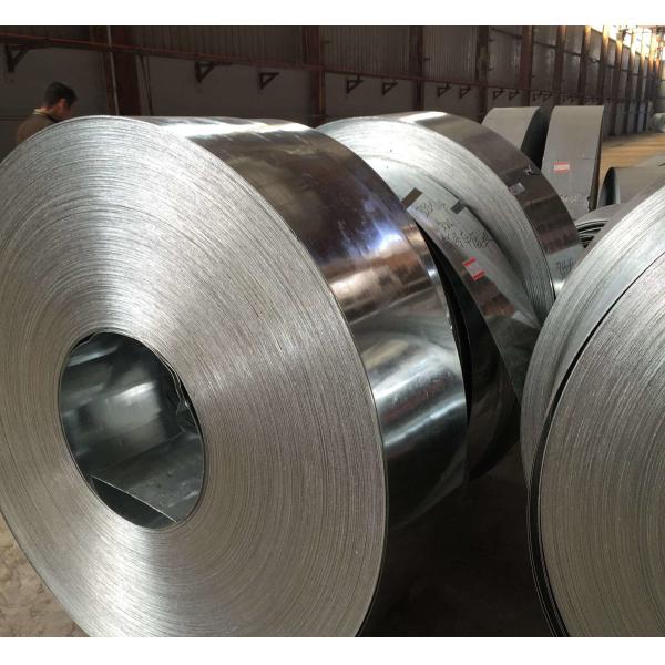Hot Dipped Galvanized Steel Strip , Non Fading Polished Stainless Steel Strips