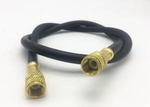 China 5MM Black Color Air Conditioner Refrigeration Charging Hose , Freon Charging Hose wholesale