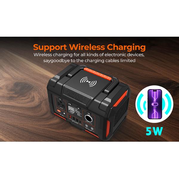 300W Portable Solar Power Station with Lithium Battery and MPPT