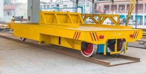 China DC/AC Powered Ladle Transfer Trolley For Flat / Curved / Step Rail System wholesale