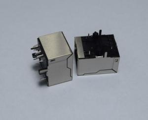 China Waterproof 100Base-T Modular Vertical RJ45 Connectors With Transformer Single Port wholesale