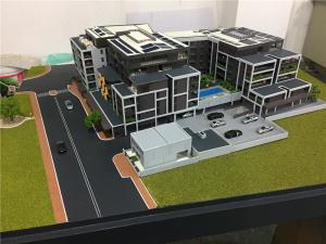 China Abs and acrylic table display 3d scale house model for apartment wholesale