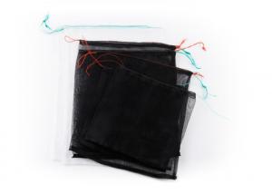 China Custom Size Small Black Nylon Filter Mesh Bag Fruit Farming Insect Mesh Bag wholesale