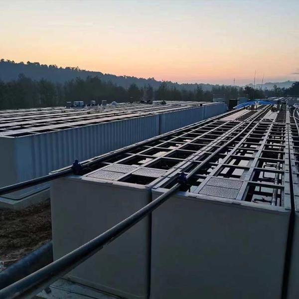 MBBR / MBR Package Waste Water Treatment Plant Equipment 4166L/H