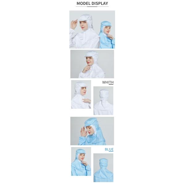 Breathable Dustproof Workshop Hat / Cap For Food Industry Processing