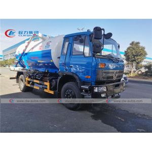 Dongfeng 170HP 10000L Vacuum Sewage Suction Truck