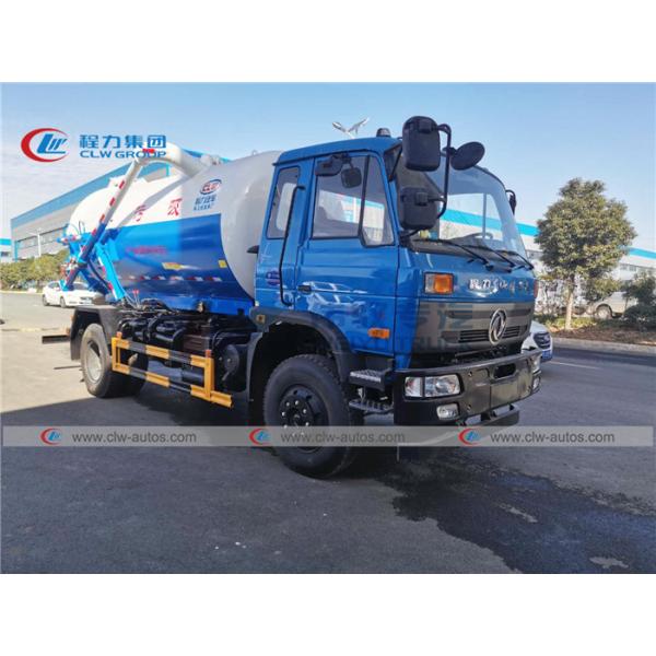 Dongfeng 170HP 10000L Vacuum Sewage Suction Truck