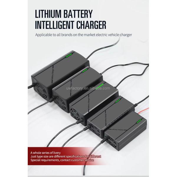 Smart Intelligent 48V 54.6V 5A Battery Charger for 10Ah 15Ah 20Ah Electric Golf Cart Battery Pack