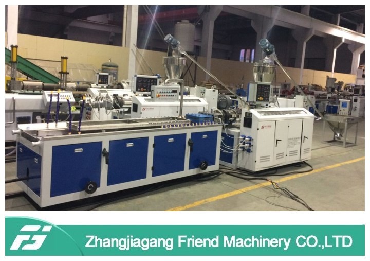 China Low Noise Wood Plastic Composite Machine , Wpc Pvc Foam Board Machine wholesale