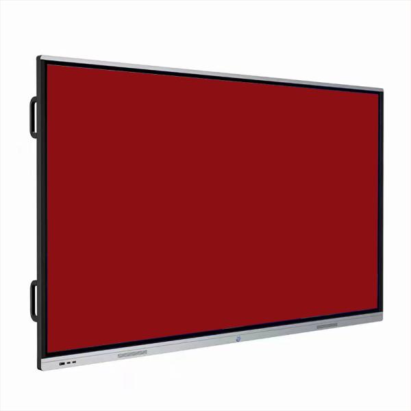 4K 75 Inch Interactive Touch Screen Display Brightness 350cd/M2 Response ≤8ms 01