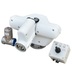 China Electric Remote Control 2inch Port Size Agricultural Water Cannon Rain Gun Sprinkler for 12V 24V Farm Irrigation Solutions on sale