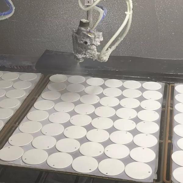 Blank Coated Oval Sublimation Ceramic Photo Tiles Memorial Portraits For Seniors Tombstone Ceramic Photo Tiles