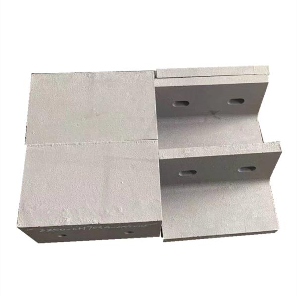 High Chromium Bimetallic Composite Lining Plate 64HRC With Double Hole