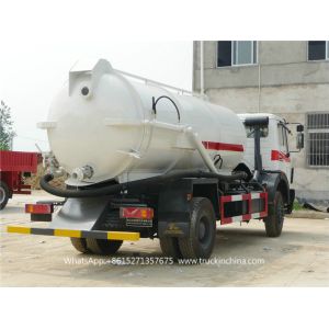 Beiben Septic Tanker Vacuum Truck / Sewer Cleaning Vehicles WhatsApp:+8615271357